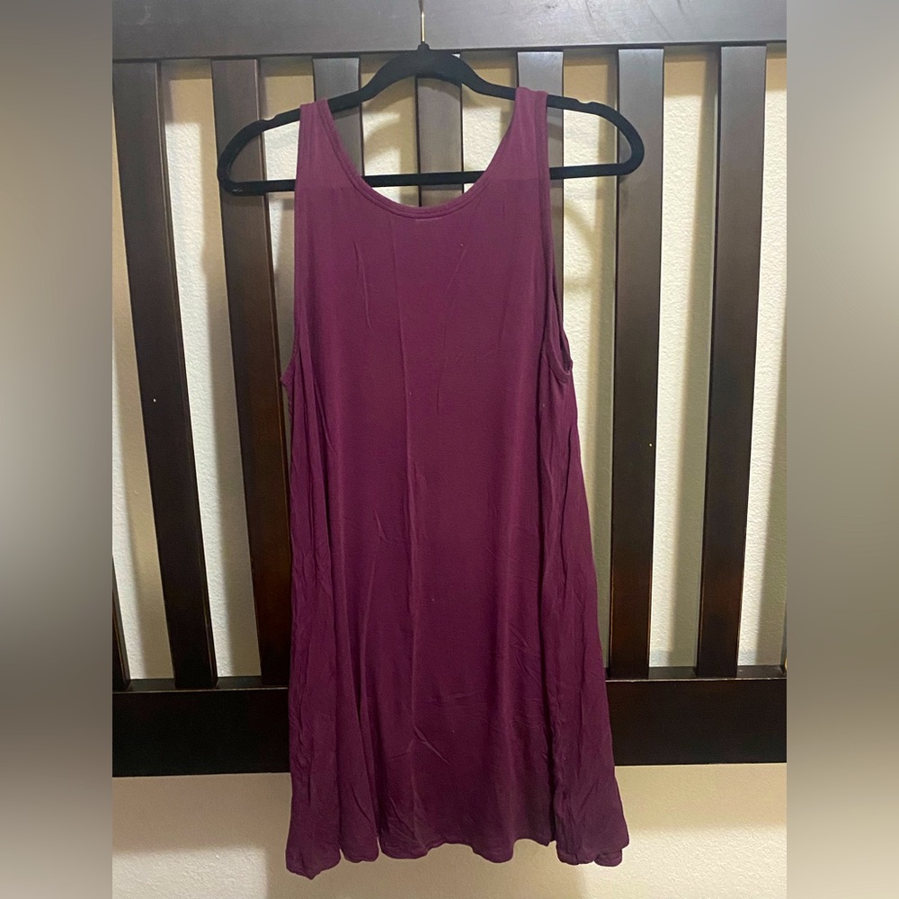 Purple dress